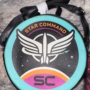 Star Command Round Buckle Down Crossbody Bag